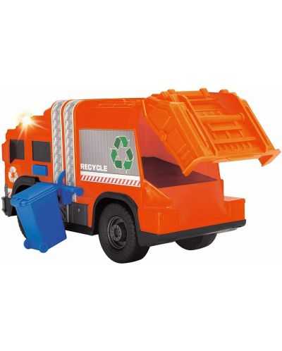 Детска играчка Dickie Toys - Камион за отпадъци, със звуци - 3