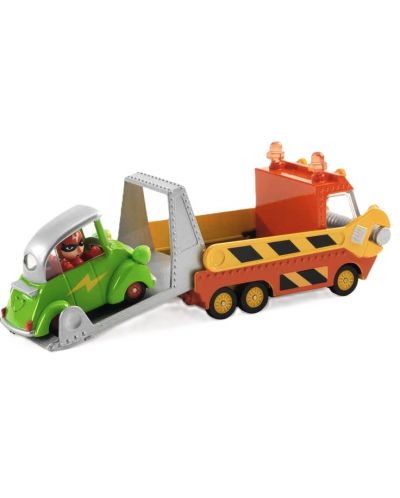 Детска играчка Djeco Crazy Motors - Луд камион, 1:43 - 3