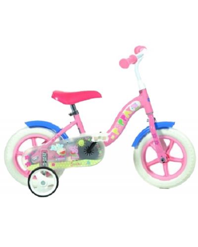 Детски велосипед Dino Bikes - Peppa Pig, 10'', розов - 1