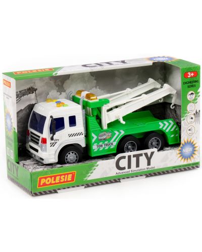 Детска играчка Polesie Toys - Камион с влекач - 1