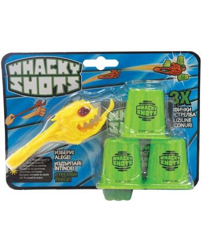 Детска играчка Yulu Whacky Shots - Чудовище, асортимент - 7