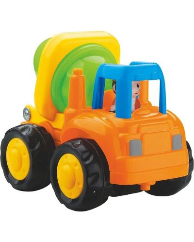 Детска играчка Hola Toys - Самосвал/бетоновоз, асортимент - 1