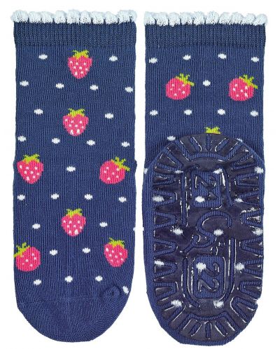 Детски чорапи със силиконова подметка Sterntaler - Ягоди, 21/22, 18-24 месеца - 1