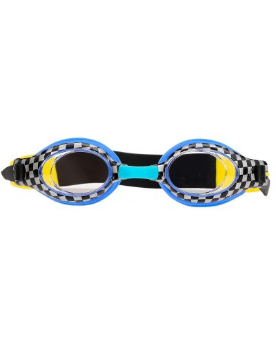 Детски очила за плуване SKY - Сини, с декорация - 1