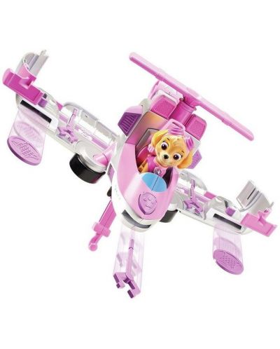 Детска играчка Nickelodeon Paw Patrol - Подхвърли и полети, Скай - 2