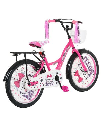 Детски велосипед Vision - Miyu, 20'', розов - 4