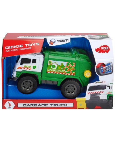 Детска играчка Dickie Toys Action Series - Камион за боклук, 20 cm - 2