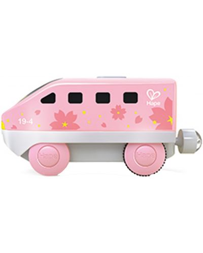 Детска играчка HaPe International - Междуградски локомотив с батерия, розов - 2