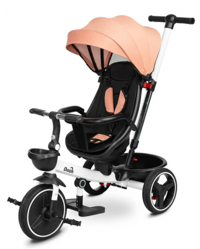 Детска триколка Caretero Toyz - Dash, розова - 3