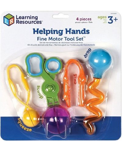 Детски комплект Learning Resources - Помощни ръчички, 4 части - 2
