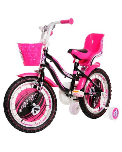 Детски велосипед Venera Bike - Little Heart. 16''. розов - 2