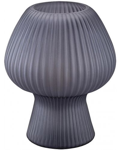 Декоративна лампа Rabalux - Vinelle 74024, E14, 1x60W, стъкло с димен цвят - 2