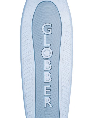 Детска сгъваема еко тротинетка Globber - Junior Foldable Lights Ecologic, синя - 6