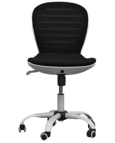 Детски стол RFG - Flexy White, черен - 1