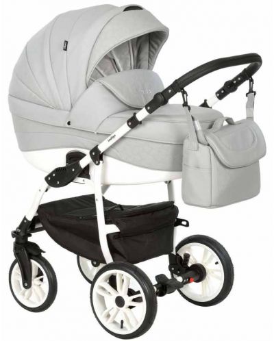 Комбинирана детска количка 2в1 Baby Giggle - Indigo Special, сива - 1