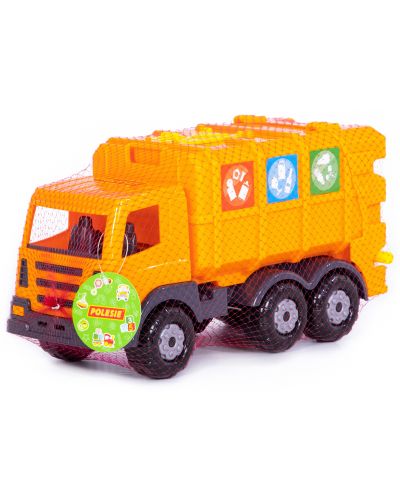 Детска игграчка Polesie Toys - Камион за боклук с кофа - 2