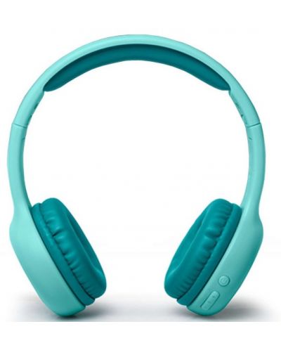 Детски слушалки с микрофон Muse - M-215 BTB, безжични, сини - 2