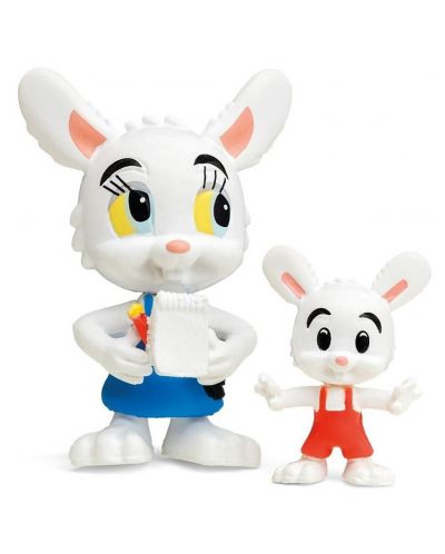 Детски фигурки Pippi - Bamse, Семейството на Зайчето Хоп - 1