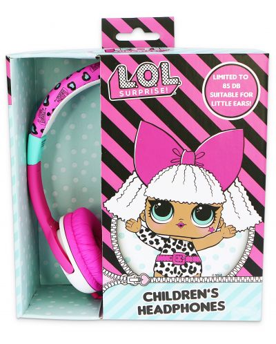 Детски слушалки OTL Technologies - L.O.L. My Diva, розови - 4