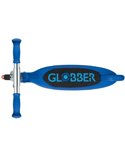 Детска тротинетка Globber - Flow Foldable Junior Lights, синя - 9