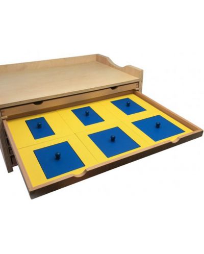 Детска игра Smart Baby - Монтесори геометричен шкаф - 2
