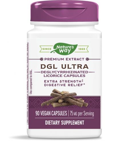 DGL Ultra, 90 капсули, Nature’s Way - 1