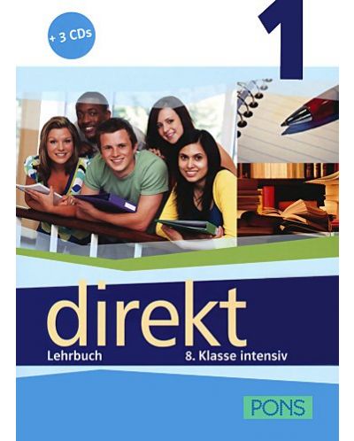 Direkt 1: Учебна система по немски език + 3CD - 8. клас - 1