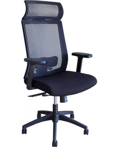 Ергономичен стол Owen - HB P011A, черен - 2