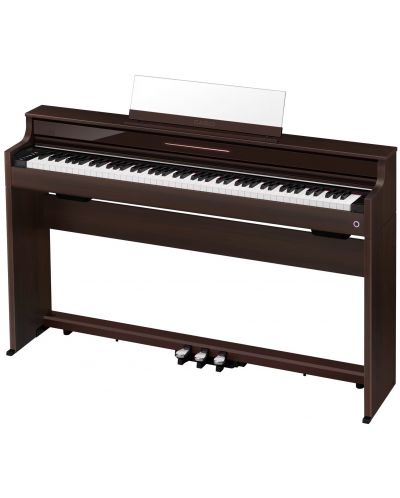 Дигитално пиано Casio - AP-S450BN, кафяво - 2