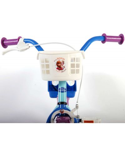 Детски велосипед с помощни колела E&L Cycles - Дисни Frozen, 16 инча - 4