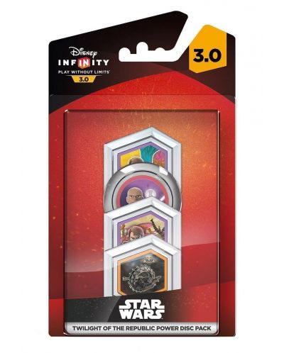 Фигури Disney Infinity 3.0 Power Disk Pack: Star Wars - Twilight of the Republic - 1