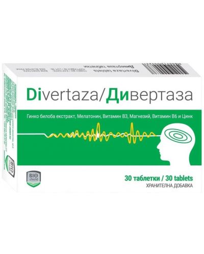 Дивертаза, 30 таблетки, BioShield - 1