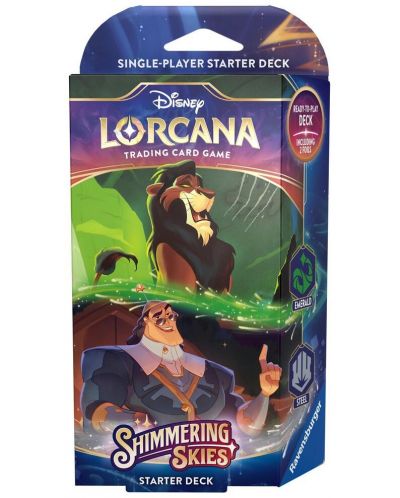 Disney Lorcana TCG: Shimmering Skies Starter Deck - Scar and Kronk - 1