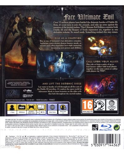 Diablo 3: Ultimate Evil Edition (PS3) - 3