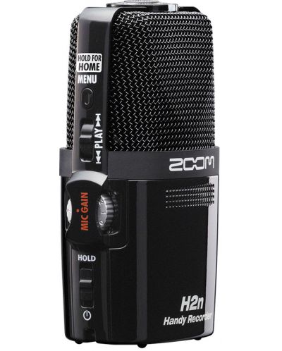 Аудио рекордер Zoom - H2n, черен - 3