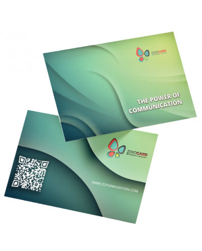 Дигитална визитна картичка ZoYo Card - Petroleum - 1
