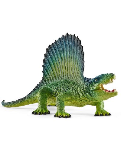 Фигурка Schleich Dinosaurs - Диметродон, зелен - 1
