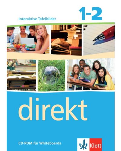 Direkt 1-2 Interactive Tafelbilder: Учебна система по немски език - 8. клас (CD-ROM) - 1