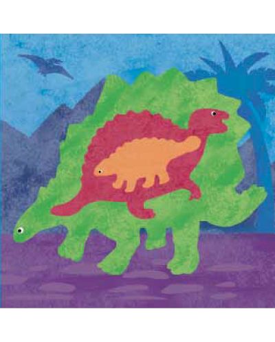 Динозаври: Книга с шаблони - 3