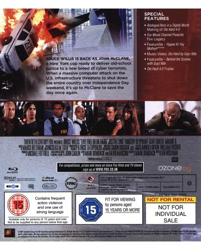 Die Hard: Legacy Collection - без български субтитри (Blu-Ray) - 15