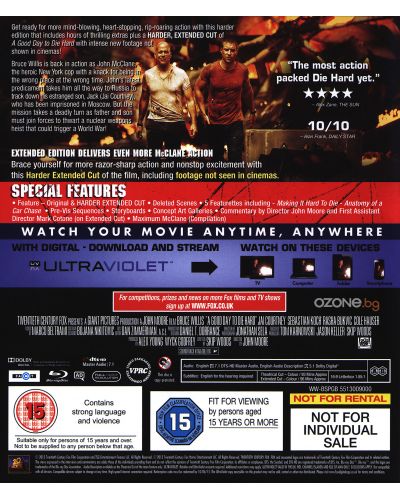 Die Hard: Legacy Collection - без български субтитри (Blu-Ray) - 17
