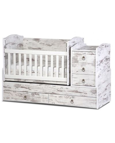 Dizain Baby Трансформиращо легло Ниа, Антик Доставка + 20.00лв.
