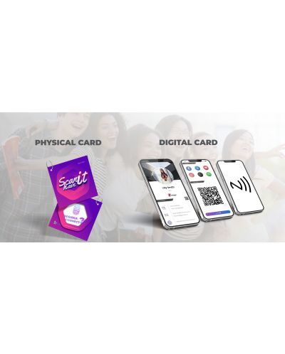 Дигитална визитна картичка ZoYo Card - Teenage Lilac - 3