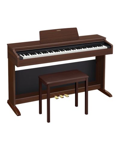 Дигитално пиано Casio - AP-270 Celviano BN, кафяво - 2