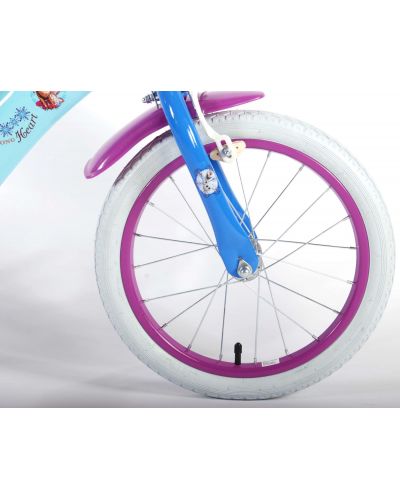 Детски велосипед с помощни колела E&L Cycles - Дисни Frozen, 16 инча - 5