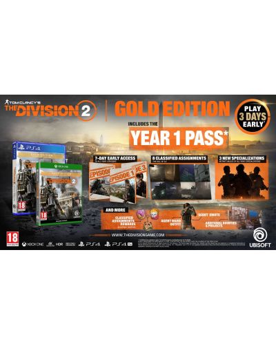 Tom Clancy's The Division 2 Gold Edition (PC) - електронна доставка - 6