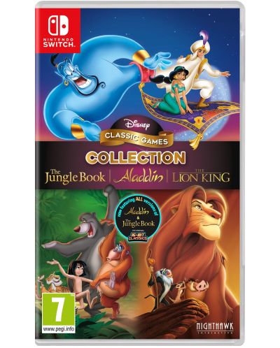 Disney Classic Games Collection: The Jungle Book, Aladdin, and The Lion King (Nintendo Switch) - 1