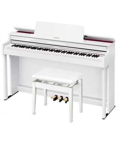 Дигитално пиано Casio - AP-550WE, бяло - 2