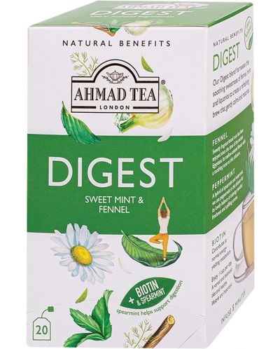 Digest Билков чай, 20 пакетчета, Ahmad Tea - 1
