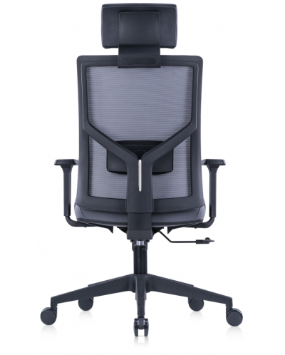 Ергономичен стол RFG - Snow Black HB, сив/черен - 5